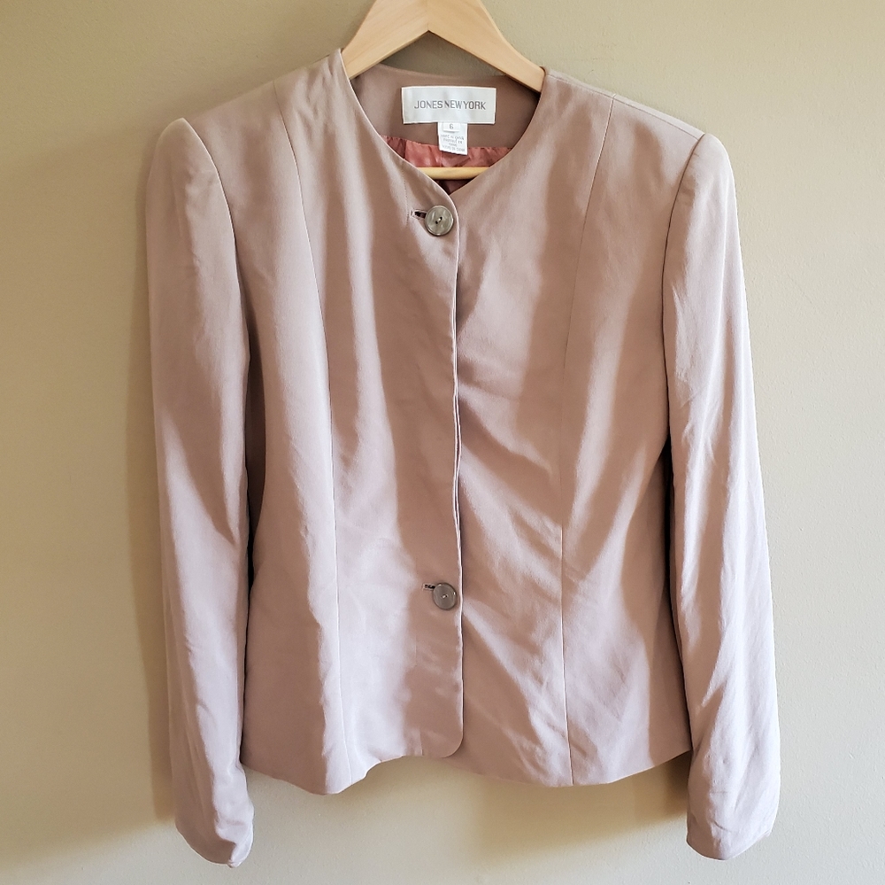 🍄🍄 Blush Blazer Jones New York